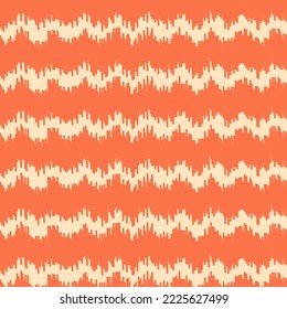 ikat pattern concept combines geometric shapes with tribal symbols in an ikat pattern style. The simple color scheme is perfect for adapting the ikat pattern to textiles such as shirts, blankets, rugs