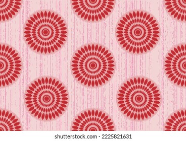 ikat pattern concept combines geometric shapes with tribal symbols in an ikat pattern style. The simple color scheme is perfect for adapting the ikat pattern to textiles such as shirts, blankets, rugs