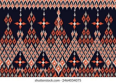 ikat Muster Design für Teppich Bildschirmhintergrund Bekleidung Wrapping Stoff Abdeckung Textil