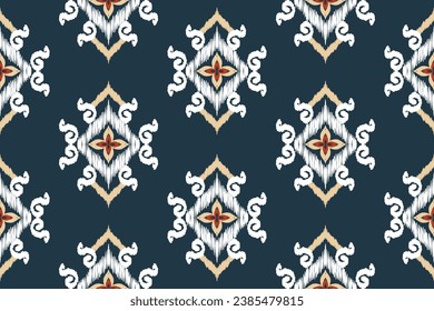Ikat Pattern Ethnic Geometric native tribal boho motif aztec textile fabric carpet mandalas African American background backdrop illustrations tile paper flower texture fabric ceramic wallpaper