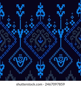 Ikat Muster Ethnic Geometric Native Tribal Boho Motiv Aztec Textil Stoff Teppich Mandalas African American Hintergrund Illustrationen Fliese Papier Blume Textur Stoff Keramik Bildschirmhintergrund