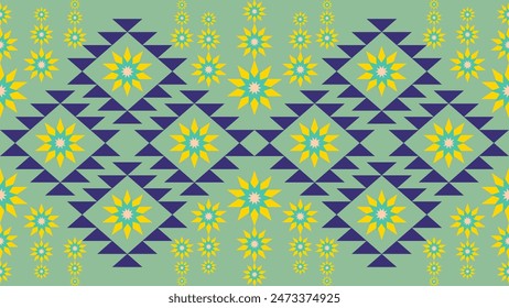 Ikat Pattern Ethnic Geometric native tribal boho motif aztec textile fabric carpet mandalas African American background backdrop illustrations tile paper flower texture fabric ceramic wallpaper
