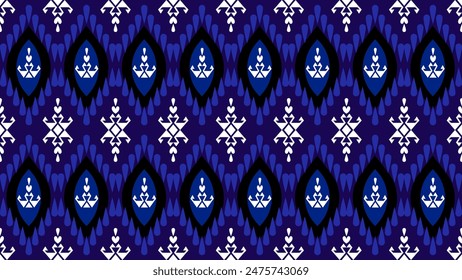 Ikat Pattern Ethnic Geometric native tribal boho motif aztec textile fabric carpet mandalas African American background backdrop illustrations tile paper flower texture fabric ceramic wallpaper