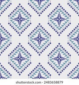 Ikat Pattern Ethnic Geometric native tribal boho motif aztec textile fabric carpet mandalas African American background backdrop illustrations tile paper flower texture fabric ceramic wallpaper