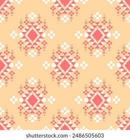 Ikat Pattern Ethnic Geometric native tribal boho motif aztec textile fabric carpet mandalas African American background backdrop illustrations tile paper flower texture fabric ceramic wallpaper