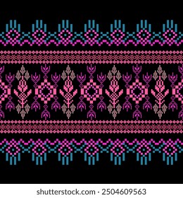 Ikat Pattern Ethnic Geometric native tribal boho motif aztec textile fabric carpet mandalas African American background backdrop illustrations tile paper flower texture fabric ceramic wallpaper