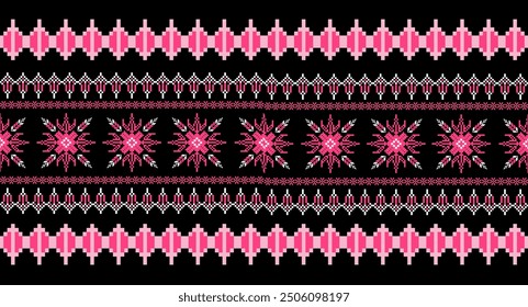 Ikat Pattern Ethnic Geometric native tribal boho motif aztec textile fabric carpet mandalas African American background backdrop illustrations tile paper flower texture fabric ceramic wallpaper