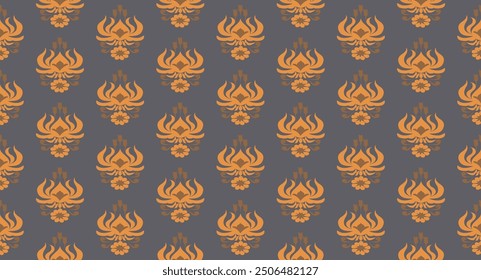 Ikat Pattern Ethnic Geometric native tribal boho motif aztec textile fabric carpet mandalas African American background backdrop illustrations tile paper flower texture fabric ceramic wallpaper