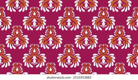 Ikat Pattern Ethnic Geometric native tribal boho motif aztec textile fabric carpet mandalas African American background backdrop illustrations tile paper flower texture fabric ceramic wallpaper