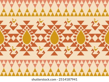 Ikat Pattern Ethnic Geometric native tribal boho motif aztec textile fabric carpet mandalas African American background backdrop illustrations tile paper flower texture fabric ceramic wallpaper