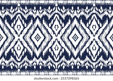 ikat pattern, Ethnic ikat seamless pattern, African style, Abstract vector, Chevron embroidery, Paisley embroidery, Navajo aboriginal pattern, Aztec and tribal motifs, Vector hand drawn style.