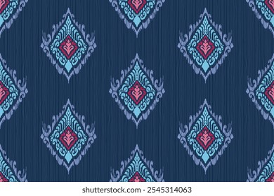 ikat pattern, Ethnic ikat seamless pattern, African style, Abstract vector, Chevron embroidery, Paisley embroidery, Navajo aboriginal pattern, Aztec and tribal motifs, Vector hand drawn style.