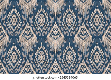 ikat pattern, Ethnic ikat seamless pattern, African style, Abstract vector, Chevron embroidery, Paisley embroidery, Navajo aboriginal pattern, Aztec and tribal motifs, Vector hand drawn style.