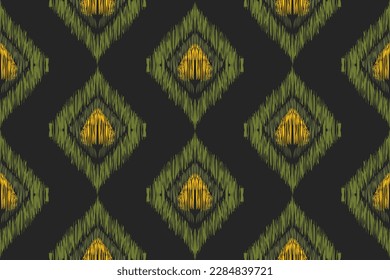 Ikat pattern Ethnic textile tribal American American Aztec fabric geometric motif mandalas native boho bohemian carpet india Asia illustrated