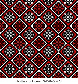 Patrón de Ikat Tejido étnico tribal Americano Americano Tejido azteca motivo geométrico mandalas boho nativo alfombra bohemia india Asia ilustrado