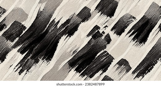 Ikat pattern. Ethnic tribal, boho colors seamless wallpaper.  Ethnic Ikat abstract background art.Illustration for greeting cards, printing and other design project.