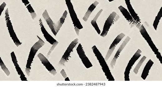 Ikat pattern. Ethnic tribal, boho colors seamless wallpaper.  Ethnic Ikat abstract background art.Illustration for greeting cards, printing and other design project.