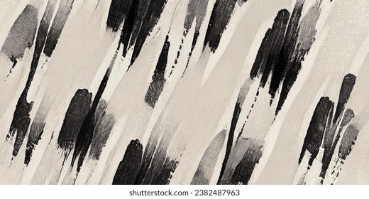 Ikat pattern. Ethnic tribal, boho colors seamless wallpaper.  Ethnic Ikat abstract background art.Illustration for greeting cards, printing and other design project.