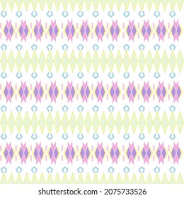 Ikat pattern fabric textile background