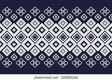

Ikat pattern . Geometric chevron abstract illustration, wallpaper. Tribal ethnic vector texture. Aztec style. Folk embroidery. Indian, Scandinavian, African rug.design for carpet,sarong and batik.
