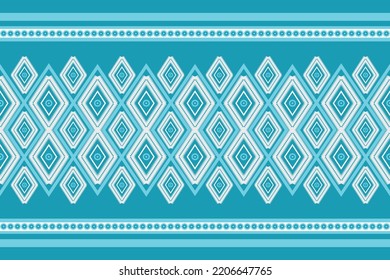 Ikat pattern . Geometric chevron abstract illustration, wallpaper. Tribal ethnic vector texture. Aztec style. Folk embroidery. Indian, Scandinavian, African rug.design for carpet,sarong and batik.

 