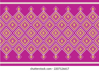 Ikat pattern . Geometric chevron abstract illustration, wallpaper. Tribal ethnic vector texture. Aztec style. Folk embroidery. Indian, Scandinavian, African rug.design for carpet,sarong and batik.
