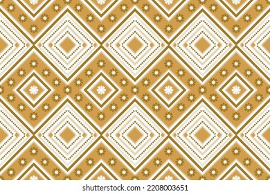 Ikat pattern . Geometric chevron abstract illustration, wallpaper. Tribal ethnic vector texture. Aztec style. Folk embroidery. Indian, Scandinavian, African rug.design on carpet,sarong ,autumn pattern