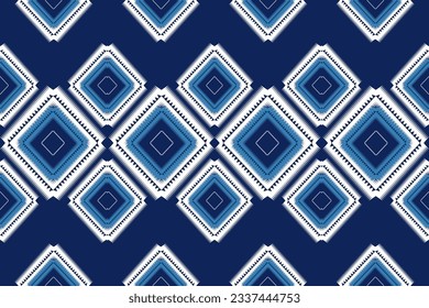 Patrón de Ikat . Ilustración abstracta de chevron geométrico, fondo de pantalla. Textura vectorial étnica tribal. Estilo azteca. bordado popular. Indio, escandinavo, alfombra africana.diseño para alfombra,sarong  