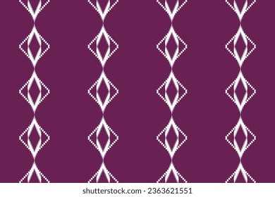 Ikat pattern . Geometric chevron abstract illustration, wallpaper. Tribal ethnic vector texture. Aztec style. Folk embroidery. Indian, Scandinavian, African rug.design for carpet,sarong  