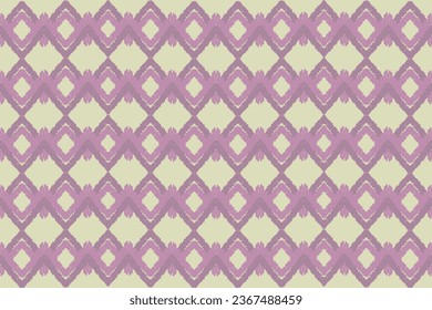 Ikat pattern . Geometric chevron abstract illustration, wallpaper. Tribal ethnic vector texture. Aztec style. Folk embroidery. Indian, Scandinavian, African rug.design for carpet,sarong  