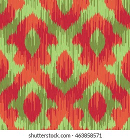 Ikat pattern seamless background tile