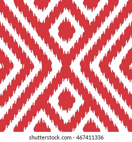 Ikat pattern seamless background tile