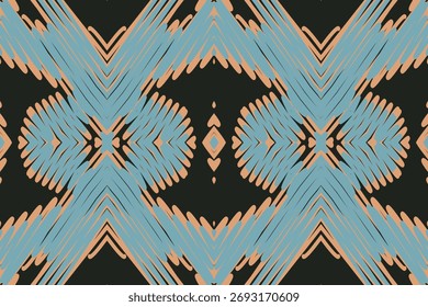 Patrón de ikat Patrón de ikat sin costuras. Alfombra, alfombra o fondo de patrón étnico para grunge texturizado abstracto arte textil impresión o Fondo de pantalla Vector de stock
abstracto Patola damasco 