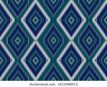 Ikat pattern seamless ,geometric ethnic pattern ,Tribal geometric seamless patterns, ethnic design, hipster backdrop, wallpaper Background, Design curtain, carpet ,fabric ,textile
