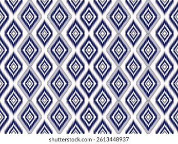 Ikat pattern seamless ,geometric ethnic pattern ,Tribal geometric seamless patterns, ethnic design, hipster backdrop, wallpaper Background, Design curtain, carpet ,fabric ,textile