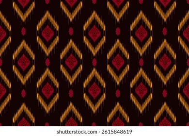 Ikat pattern seamless ,geometric ethnic pattern ,Tribal geometric seamless patterns, ethnic design, hipster backdrop, wallpaper Background, Design curtain, carpet ,fabric ,textile