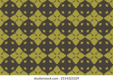 Padrão Ikat, sem emenda, papel de parede, textura, vetor, geométrico, tecido, design, vintage, ornamento, decoração, ilustração, têxtil, retro, arte, floral, quadrado, estilo, azulejo, linha, decoração, antiguidades, fas