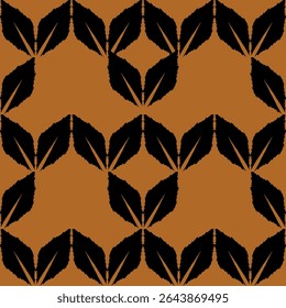 Padrão Ikat para o verão. ideal para fundo, embalagem, impressões de tecido e design de produto contemporâneo.