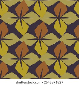 Ikat pattern for summer. ideal for background, packaging, fabric prints, and contemporary product design.