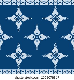 Patrón de Ikat, diseño de seda tailandés para la ropa, fondo, tela, textil.