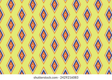 Ikat Pattern , Triangle, Tribil, vintage, restro, fashion pattern