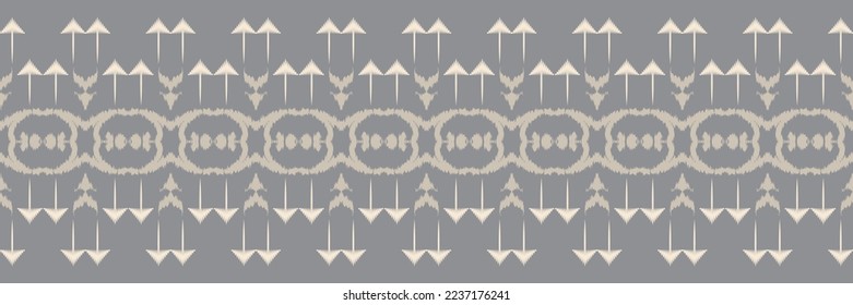 Ikat pattern tribal abstract Seamless Pattern. Ethnic Geometric Batik Ikkat Digital vector textile Design for Prints Fabric saree Mughal brush symbol Swaths texture Kurti Kurtis Kurtas