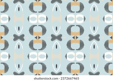 Patrón Ikat Arte Tribal Diseño Geométrico Tradicional Étnico Oriental para el Fondo. Bordados populares, indios, escandinavos, gitanos, mexicanos, africanos, tapiz.