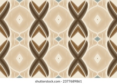 Fondo tribal del patrón Ikat Diseño geométrico tradicional étnico oriental para el fondo. Bordados populares, indios, escandinavos, gitanos, mexicanos, africanos, tapiz.