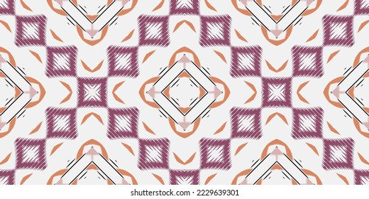 Ikat pattern tribal color Geometric Traditional ethnic oriental design for the background. Folk embroidery, Indian, Scandinavian, Gypsy, Mexican, African rug, wallpaper.