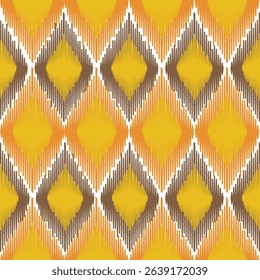 Ikat pattern work can be used on all types of fabrics such as well as home decoration and kitchen accessories