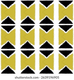 Ikat pattern work can be used on all types of fabrics such as well as home decoration and kitchen accessories