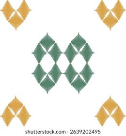 Ikat pattern work can be used on all types of fabrics such as well as home decoration and kitchen accessories