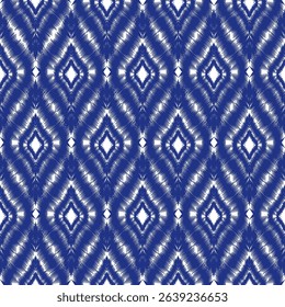 Ikat pattern work can be used on all types of fabrics such as well as home decoration and kitchen accessories