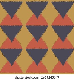Ikat pattern work can be used on all types of fabrics such as well as home decoration and kitchen accessories